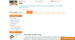 Desktop Screenshot of beplaunuong.com
