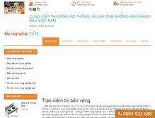 Tablet Screenshot of beplaunuong.com